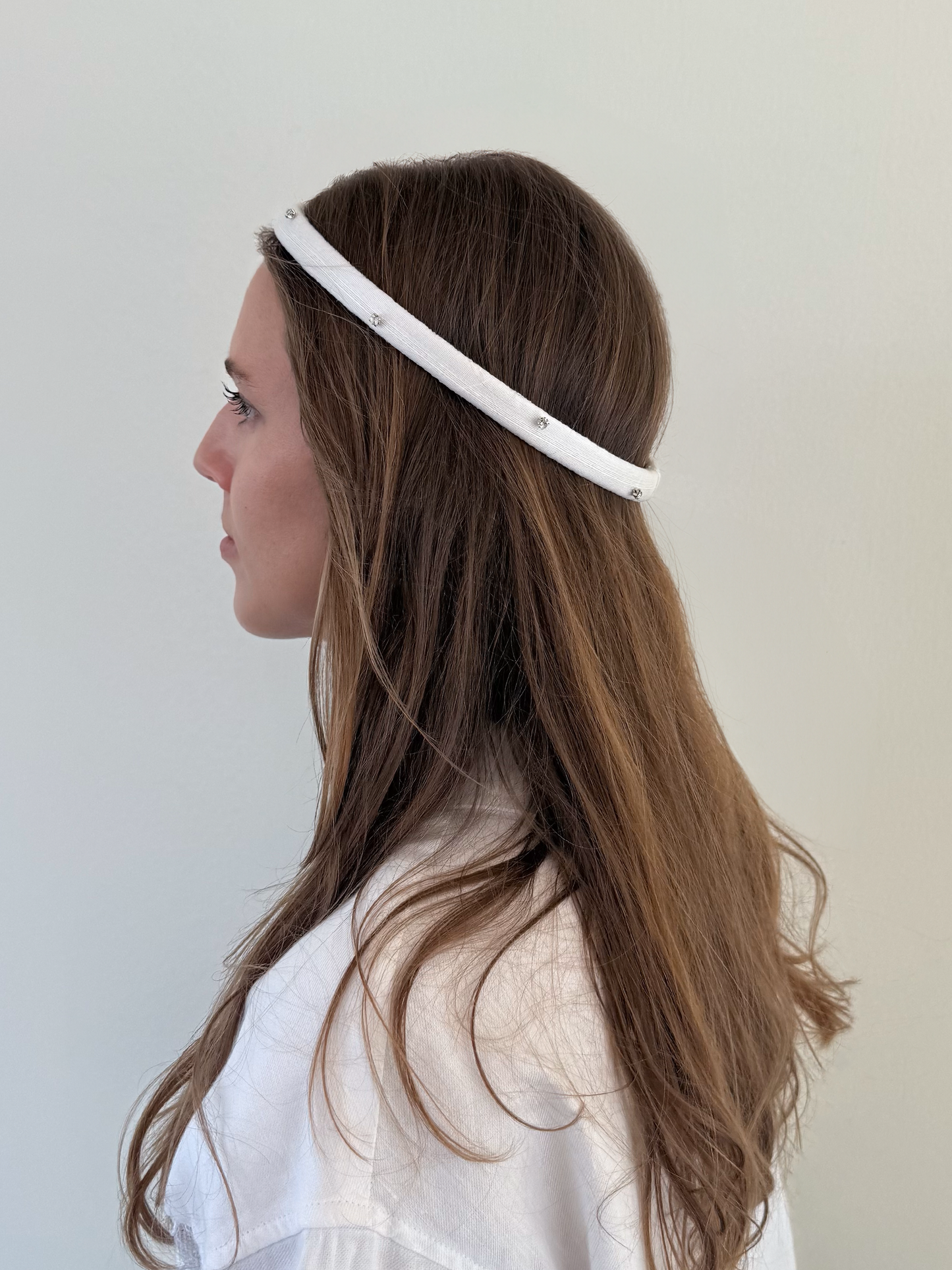 Élira Hair Ring in  Raw Silk