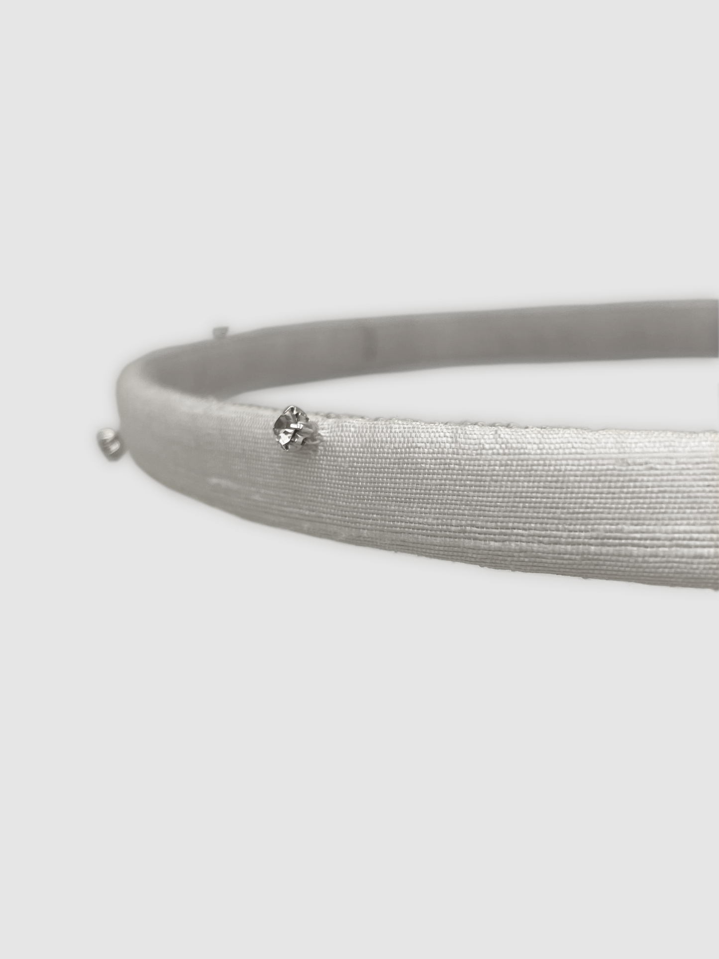 Élira Hair Ring in  Raw Silk