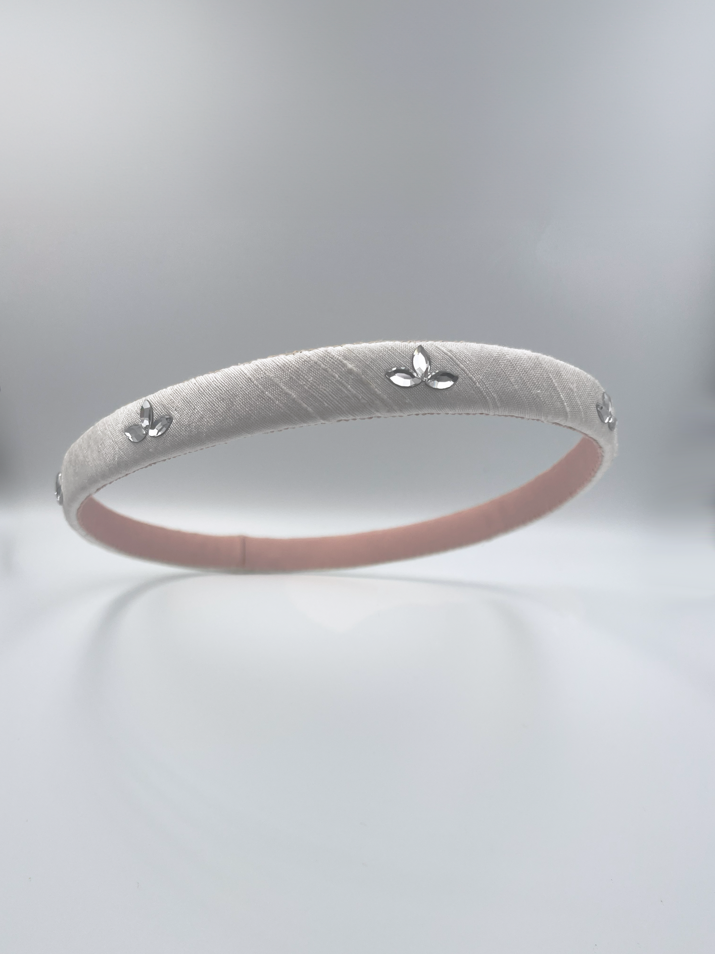 Lauren Hair Ring in Raw Silk